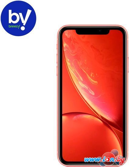 Смартфон Apple iPhone XR 128GB Воcстановленный by Breezy, грейд B (коралловый) в Минске