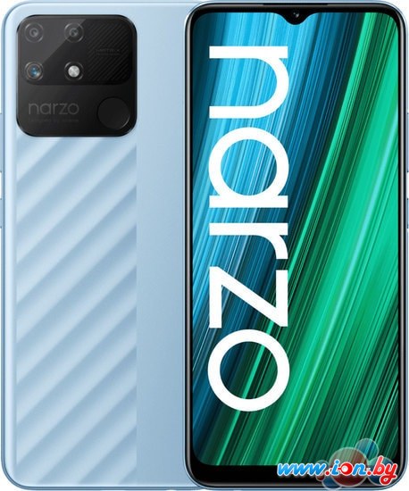 Смартфон Realme Narzo 50A RMX3430 4GB/128GB (голубой) в Могилёве