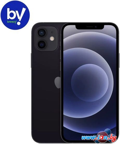 Смартфон Apple iPhone 12 64GB Воcстановленный by Breezy, грейд B (черный) в Могилёве