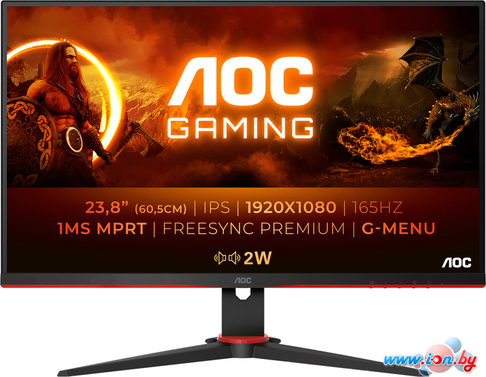 Игровой монитор AOC 24G2SPAE/BK в Гродно