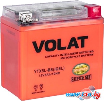 Мотоциклетный аккумулятор VOLAT YTZ7S-BS(iGEL) (6 А·ч) в Гомеле