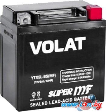 Мотоциклетный аккумулятор VOLAT YTX5L-BS (5 А·ч) в Гомеле
