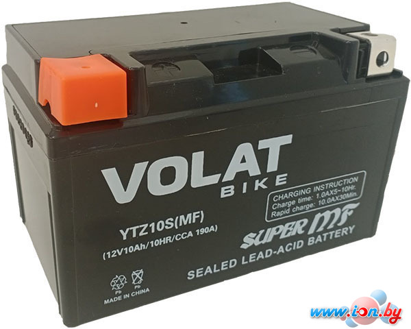 Мотоциклетный аккумулятор VOLAT YTZ10S MF (10 А·ч) в Гомеле