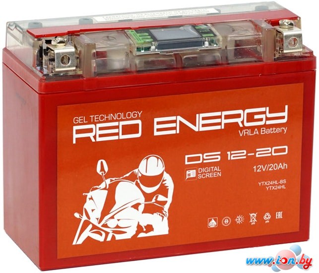 Мотоциклетный аккумулятор Red Energy DS 12-20 (Y50-N18L-A3, YTX24HL-BS, YTX24HL) (20 А·ч) в Витебске