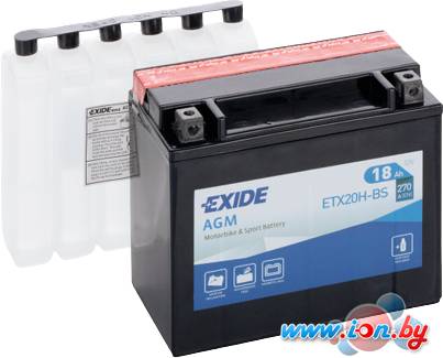 Мотоциклетный аккумулятор Exide ETX20H-BS (18 А·ч) в Бресте