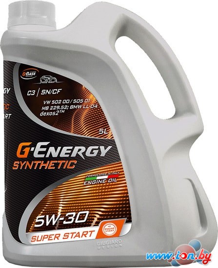 Моторное масло G-Energy Synthetic Super Start 5W-30 5л в Могилёве