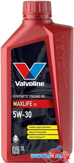 Моторное масло Valvoline Maxlife C3 5W-30 1л в Могилёве