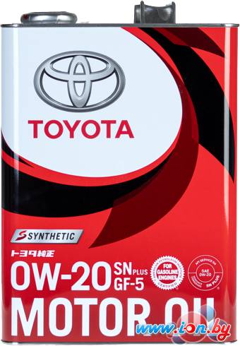 Моторное масло Toyota Motor Oil SP GF-6A 0W-20 4л в Могилёве