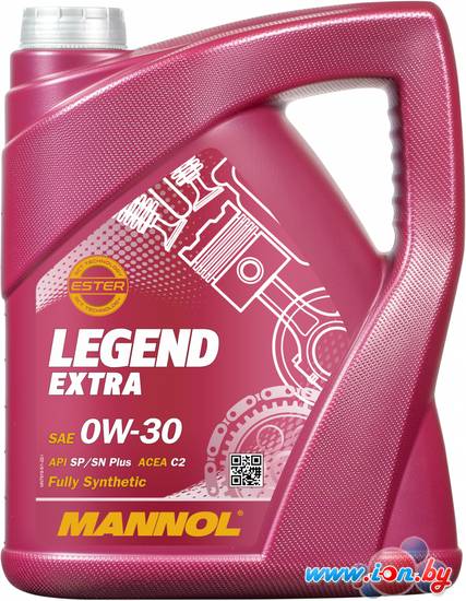 Моторное масло Mannol Legend Extra 0W-30 SN C2/C3 5л в Могилёве