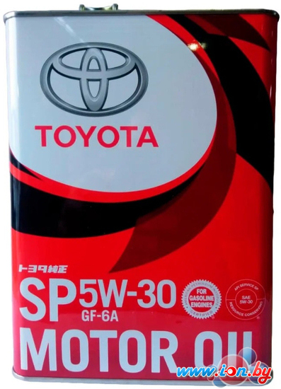 Моторное масло Toyota Motor Oil SP GF-6A 5W-30 4л в Могилёве