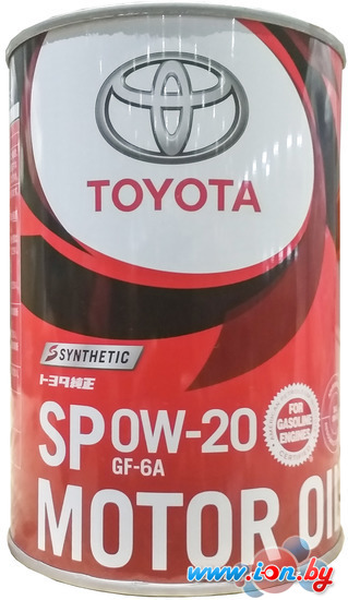 Моторное масло Toyota Motor Oil SP GF-6A 0W-20 1л в Гродно