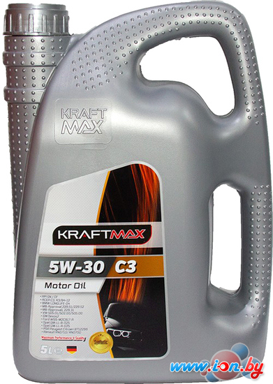 Моторное масло KraftMax 5W-30 C3 DPF KM607/5 5л в Гомеле