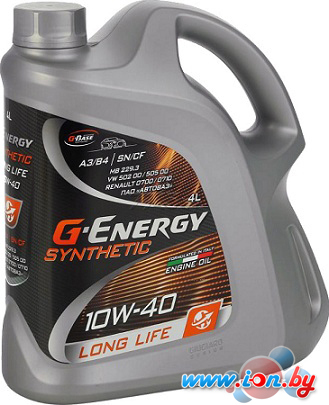 Моторное масло G-Energy Synthetic Long Life 10W-40 5л в Могилёве