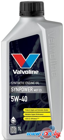 Моторное масло Valvoline Synpower MST C3 5W-40 1л в Бресте