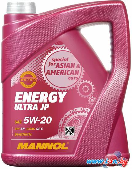 Моторное масло Mannol Energy Ultra JP 5W-20 API SN 5л в Витебске