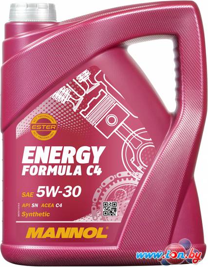 Моторное масло Mannol Energy Formula C4 5W-30 5л в Могилёве