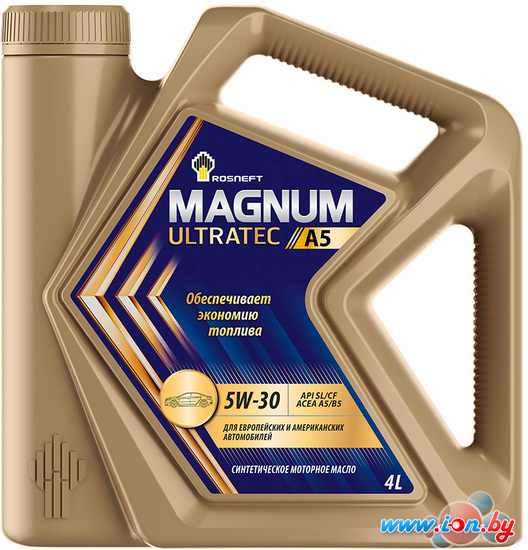 Моторное масло Роснефть Magnum Ultratec A5 5W-30 4л в Гродно