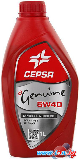 Моторное масло CEPSA Genuine Synthetic 5W-40 1л в Могилёве