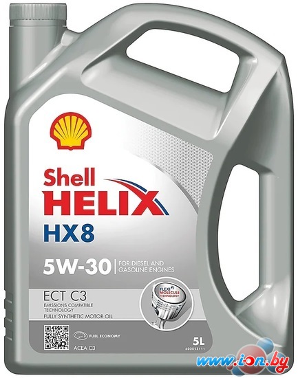 Моторное масло Shell Helix HX8 ECT C3 5W-30 5л в Гродно