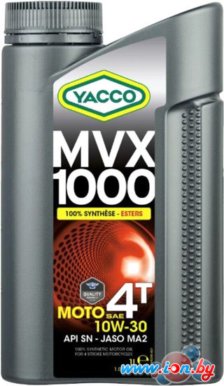 Моторное масло Yacco MVX 1000 4T 10W30 1л в Гомеле