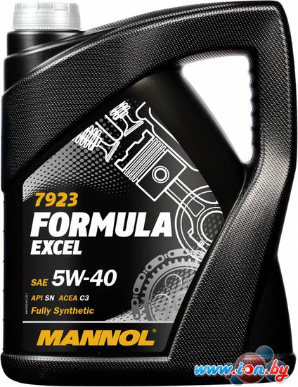 Моторное масло Mannol Formula Excel 5W-40 SN 5л в Гродно