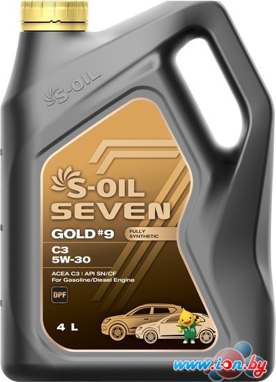 Моторное масло S-OIL SEVEN GOLD #9 C3 5W-30 4л в Могилёве
