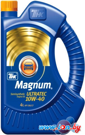 Моторное масло ТНК Magnum Ultratec 10W-40 4л в Гродно