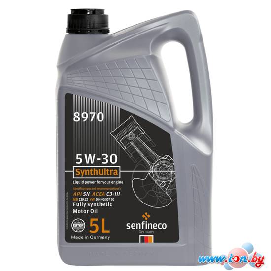 Моторное масло Senfineco SynthUltra 5W-30 API SN ACEA C3-III, 5л в Гродно