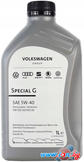 Моторное масло AUDI/Volkswagen Special G 5W-40 1л GS55502M2 в Гродно