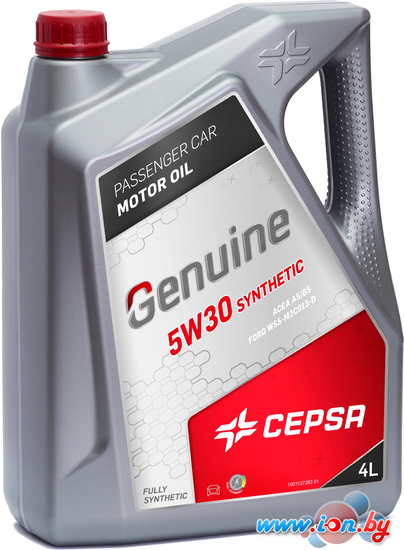 Моторное масло CEPSA Genuine Synthetic 5W-30 4л в Могилёве