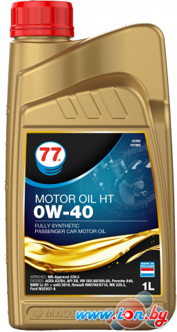 Моторное масло 77 Lubricants Motor Oil HT 0W-40 1л в Гродно