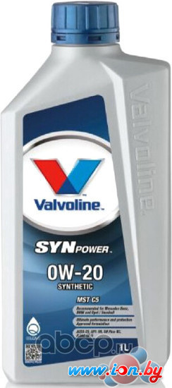 Моторное масло Valvoline SynPower MST C5 0W-20 886742 1л в Гродно