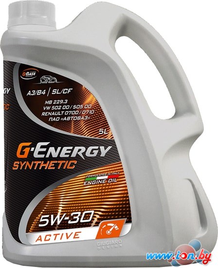 Моторное масло G-Energy Synthetic Active 5W-30 5л в Гродно