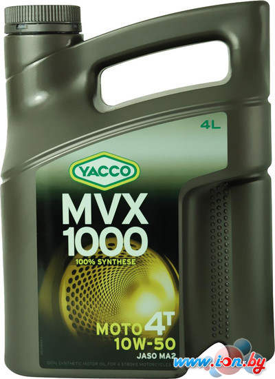 Моторное масло Yacco MVX 1000 4T 10W-50 4л в Гродно