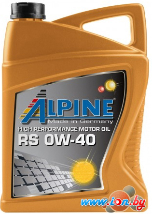 Моторное масло Alpine RS 0W-40 4л в Могилёве