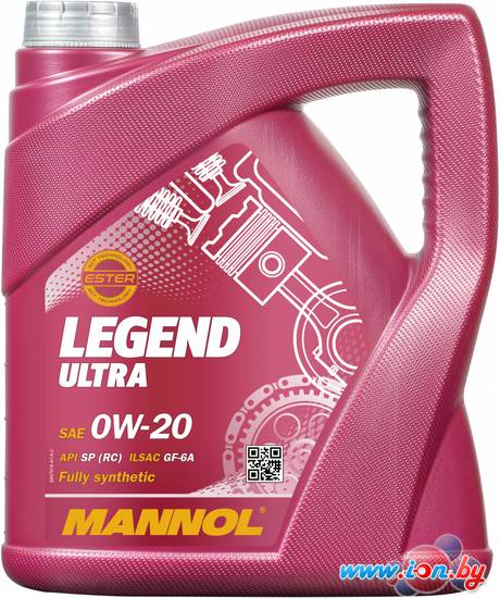 Моторное масло Mannol Legend Ultra 0W-20 4л в Гродно