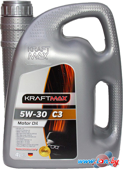 Моторное масло KraftMax 5W-30 C3 DPF KM607/4 4л в Могилёве