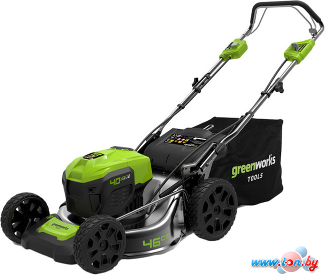 Газонокосилка Greenworks GD40LM46SP 2506807UB (с 1-им АКБ 4 Ah) в Гомеле