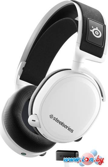 Наушники SteelSeries Arctis 7+ Wireless (белый) в Бресте