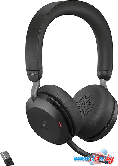 Офисная гарнитура Jabra Evolve2 75 MS Stereo USB-A (черный) в Минске