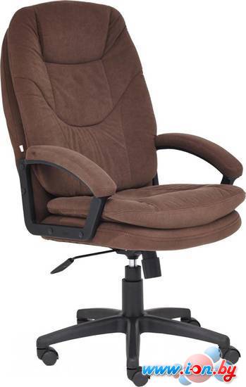 Кресло TetChair Comfort LT флок (коричневый) в Гомеле