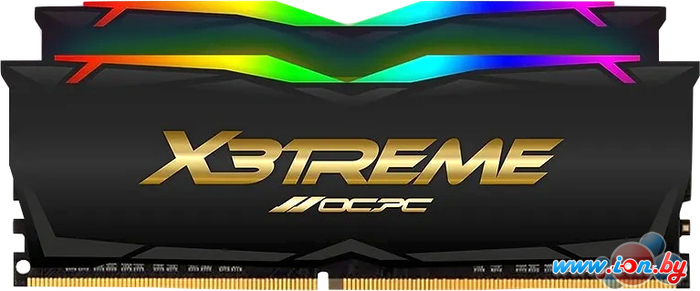 Оперативная память OCPC X3 RGB Black Label 2x32ГБ DDR4 3600 МГц MMX3A2K64GD436C18BL в Гомеле