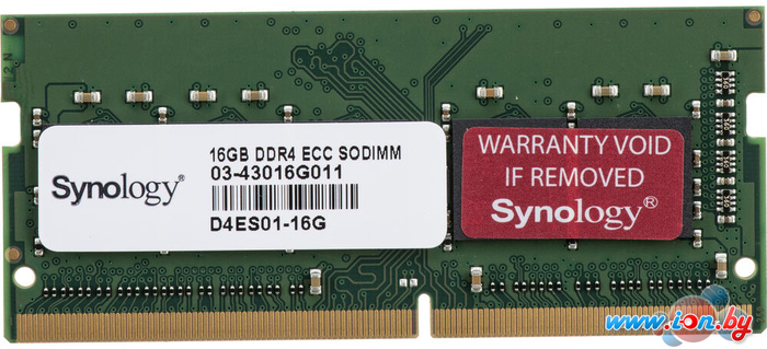 Оперативная память Synology 16ГБ DDR4 SODIMM D4ES01-16G в Гомеле