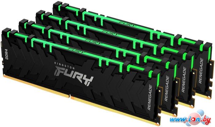 Оперативная память Kingston FURY Renegade RGB 4x8GB DDR4 PC4-28800 KF436C16RBAK4/32 в Витебске