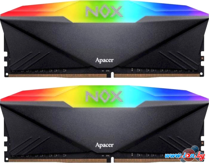 Оперативная память Apacer NOX RGB 2x8ГБ DDR4 3200 МГц AH4U16G32C28YNBAA-2 в Могилёве