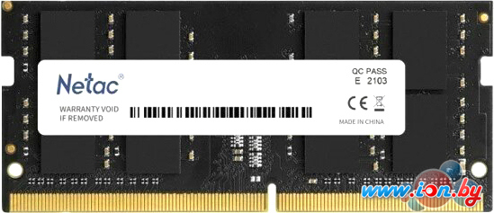 Оперативная память Netac Basic 16ГБ DDR5 4800 МГц NTBSD5N48SP-16 в Могилёве