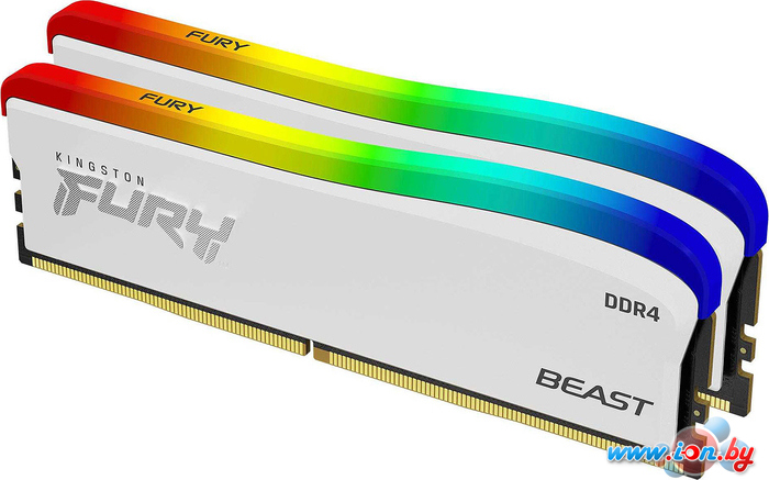 Оперативная память Kingston FURY Beast RGB SE 2x8ГБ DDR4 3600 МГц KF436C17BWAK2/16 в Гомеле