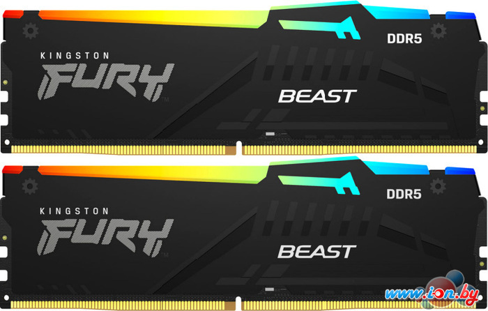 Оперативная память Kingston FURY Beast RGB 2x8ГБ DDR5 6000 МГц KF560C36BBEAK2-16 в Бресте