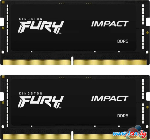 Оперативная память Kingston FURY Impact 2x8 ГБ DDR5 4800 МГц KF548S38IBK2-16 в Витебске