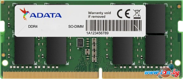 Оперативная память A-Data Premier 32ГБ DDR4 3200 МГц AD4S320032G22-SGN в Могилёве